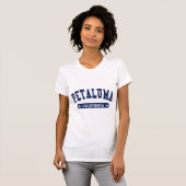 ペタルマカリフォルニアカレッジスタイルTシャツ Tシャツ (正面フル)