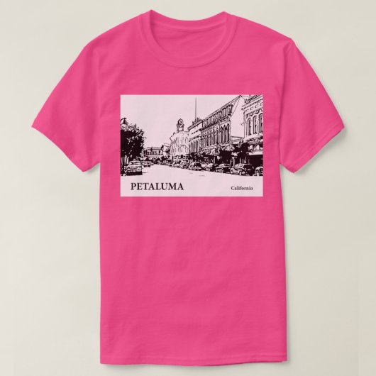 ペタルマカリフォルニアTシャツ2 Tシャツ (デザイン正面)