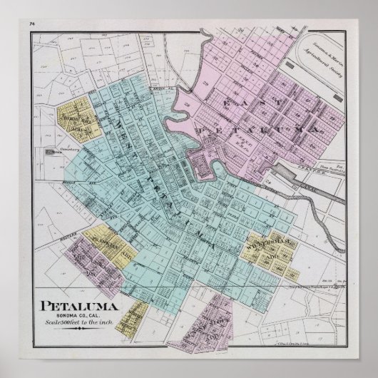 ペタルマ、カリフォルニア州2 ポスター (正面)