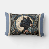 ペタルムーンフレームのミッドナイトミューズ ランバークッション (裏面)