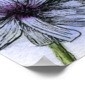 ペタル秋#2アートプリント ポスター (角)