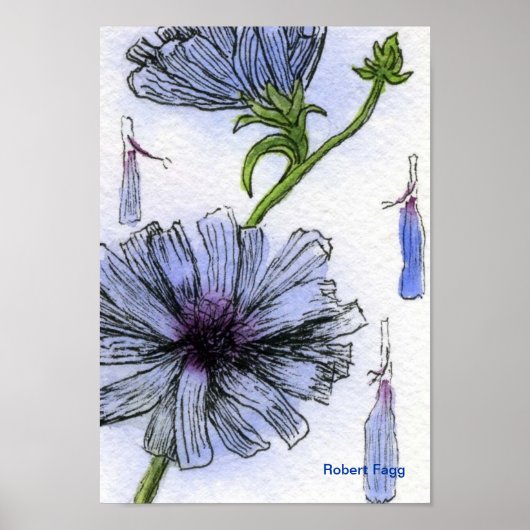 ペタル秋#2アートプリント ポスター (正面)