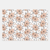 ペタル赤面&開花3 ラッピングペーパーシート (正面2)