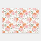 ペタル赤面&開花3 ラッピングペーパーシート (正面)