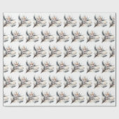 ペタル・オブ・パラダイスの花 ラッピングペーパー (フラット)