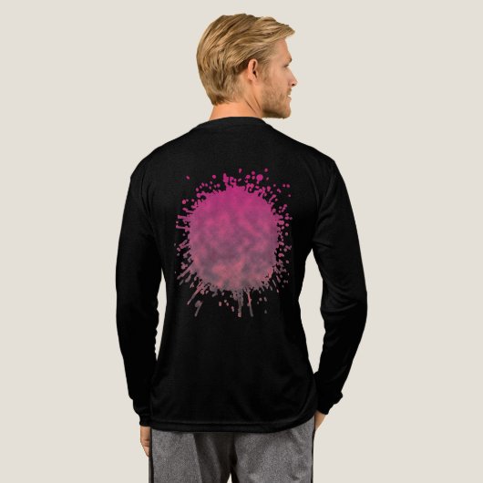 ペタル・コラプス トライブレンドTシャツ (背面全体)