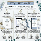 ペタル＆プロセッコ "グラージングテーブル" サイン 招待状