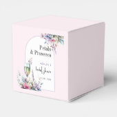 ペタル&プロセッコ フラワーラック ブライダルシャワー フェイバーボックス (裏面サイド)