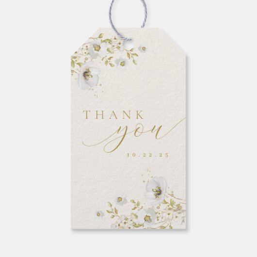 ペタル&プロセッコ ワイルドフラワーズ ブライダルシャワータグ ギフトタグ (裏面)