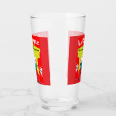 ペタンおもしろいクの贈り物 タンブラーグラス (左)