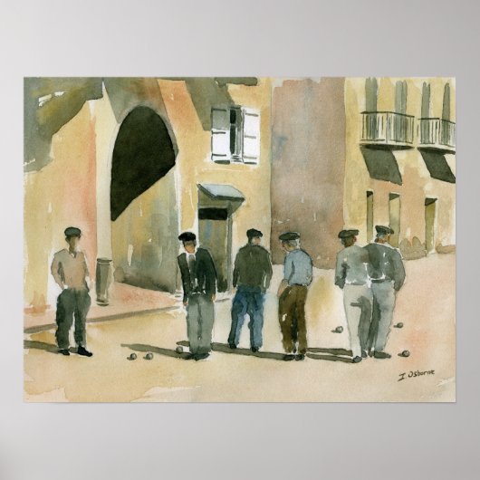 ペタンケのゲーム ポスター (正面)