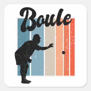 ペタンケの試合 スクエアシール