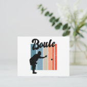 ペタンケの試合 ポストカード (スタンド正面)