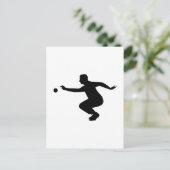 ペタンケの選手 ポストカード (スタンド正面)