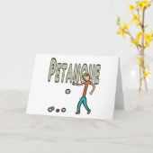 ペタンケ カード (黄色い花)