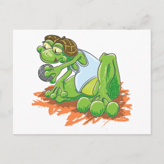 ペタンケ ポストカード (正面)