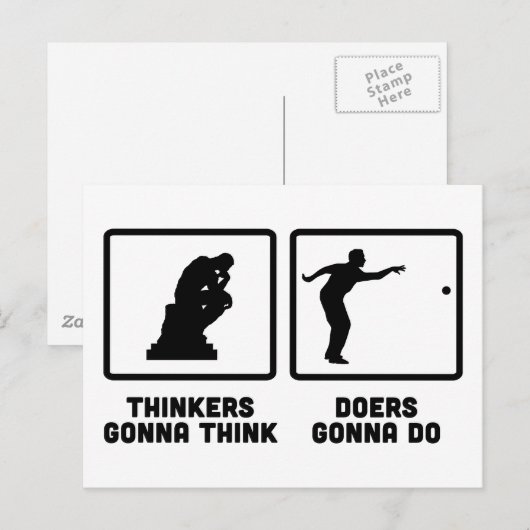 ペタンケ ポストカード (正面/裏面)