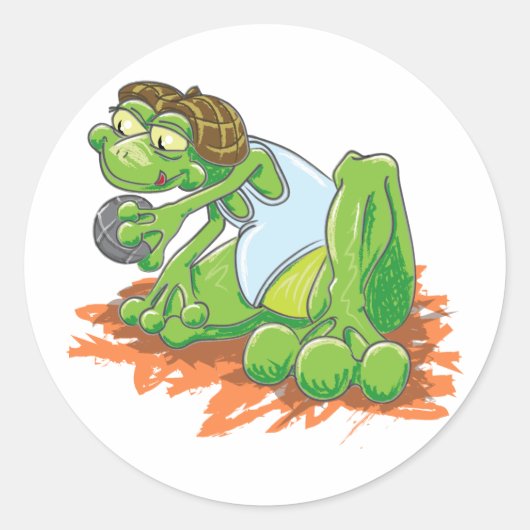 ペタンケ ラウンドシール (正面)