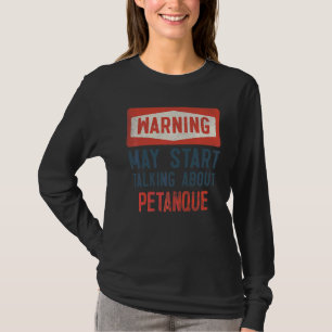 ペタン警告ク選手について話し始めるメイ Tシャツ