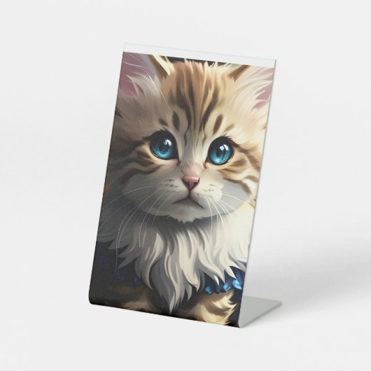 ペダスタル写真 台座サイン (正面)