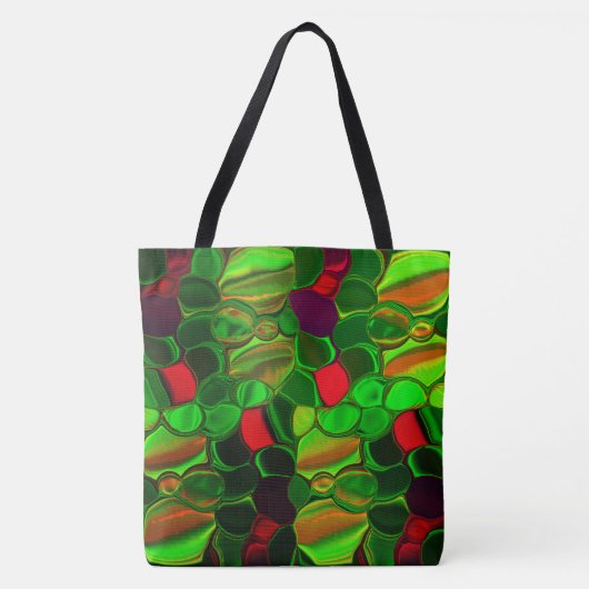 ペダソスのコロリドス、シルクロe formas arredondadas。 トートバッグ (正面)