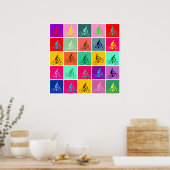 ペダリンポップ・アートのグ ポスター (キッチン)