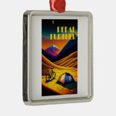 ペダルさらにビケパック山 メタルオーナメント (右)