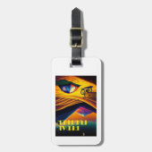 ペダルさらにビケパック山 ラゲッジタグ (正面縦)