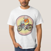 ペダルのモンキーバイクTシャツ Tシャツ (正面)