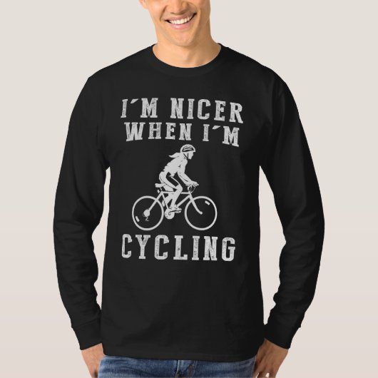 ペダルの力とポジティビティ:Cycの喜びを受け入れる Tシャツ (正面)