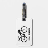 ペダルの更なるバイケパッキング ラゲッジタグ (裏面縦)