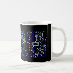 ペダルの設計図のマグ コーヒーマグカップ