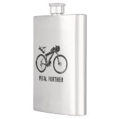 ペダルをさらにバイクパッキン フラスク (左)