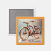 ペダルをゆったりと踏む マグネット (正面/裏面)