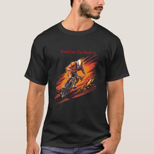 ペダルを盗んだように Tシャツ (正面)