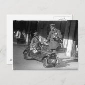 ペダルカーストップトラフィック, 1922 ポストカード (正面/裏面)
