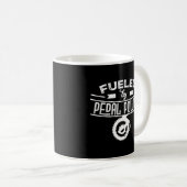 ペダルパワーバイサイクリストサイクリングサイクリストB コーヒーマグカップ (正面右)