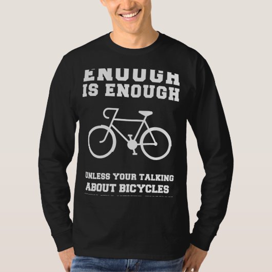 ペダルパワー強迫感!十分よくはしゃぐなBi Tシャツ (正面)