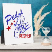 ペダルプッシャー フォトプラーク (側面)