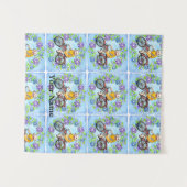 ペダル自転車ソックサル タペストリー (正面(横))