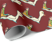 ペダロ観光客パドルボート ラッピングペーパー (ロールコーナー)