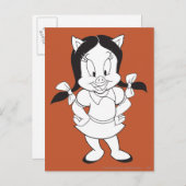 ペチュニアのポーズ ポストカード (正面/裏面)