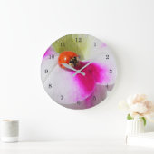 ペチュニアのラディブグ ラージ壁時計 (ホーム)
