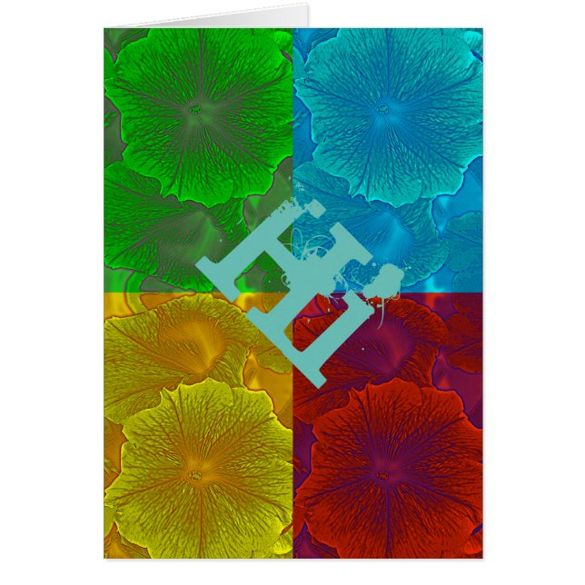 ペチュニアの破裂音 (正面)