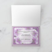 ペチュニアの義理の娘の誕生日カード カード (内部)