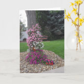 ペチュニアス誕生日カード カード (黄色い花)