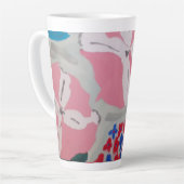 ペチュニアス&サマーフラワー カフェラテマグ (左アングル)