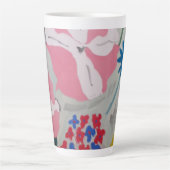 ペチュニアス&サマーフラワー カフェラテマグ (正面)