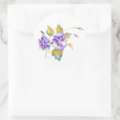 ペチュニアス。 ラウンドシール (バッグ)