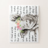 ペチュニアピグジグソーパズル ジグソーパズル (縦)